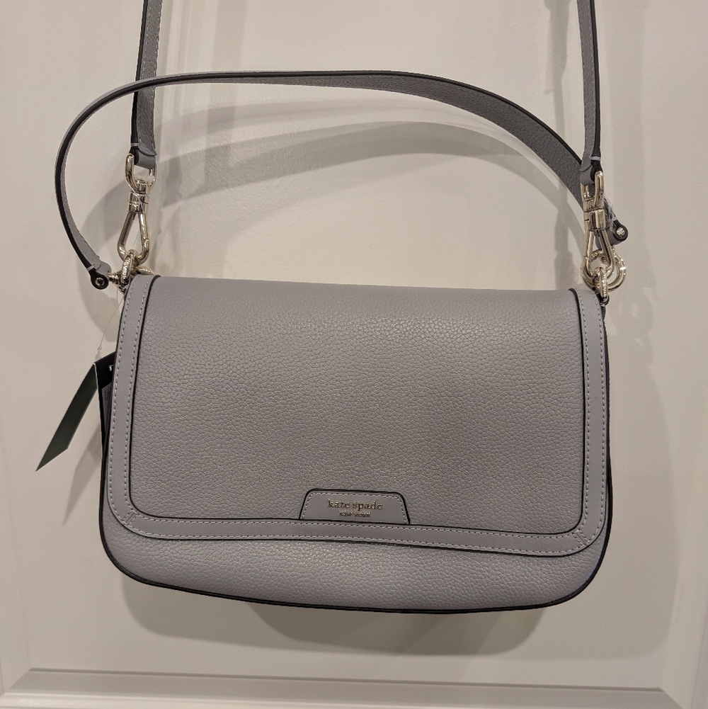 SALE 🎉 HP🎉 NWT Kate Spade Hudson Convertible Flap Shoulder Bag Crossbody - Picture 9 of 14